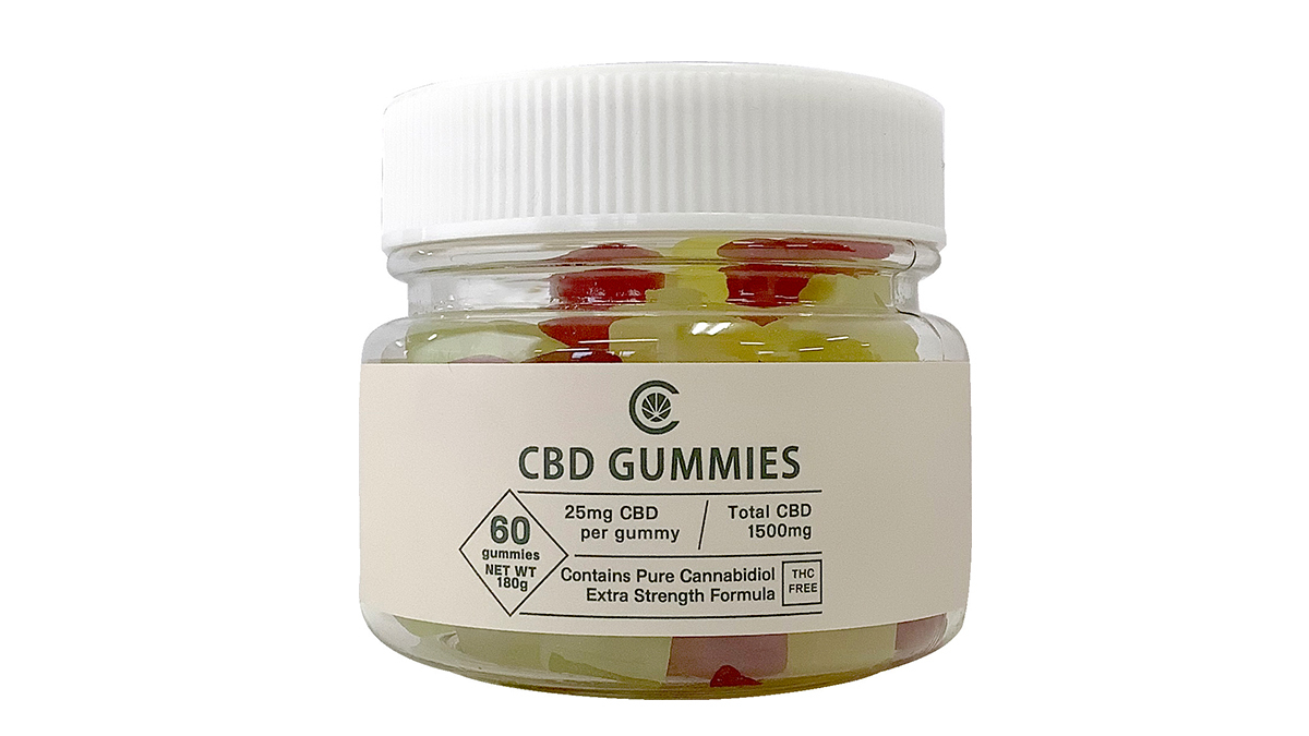 CBD Isolate Gummies（60粒入り）